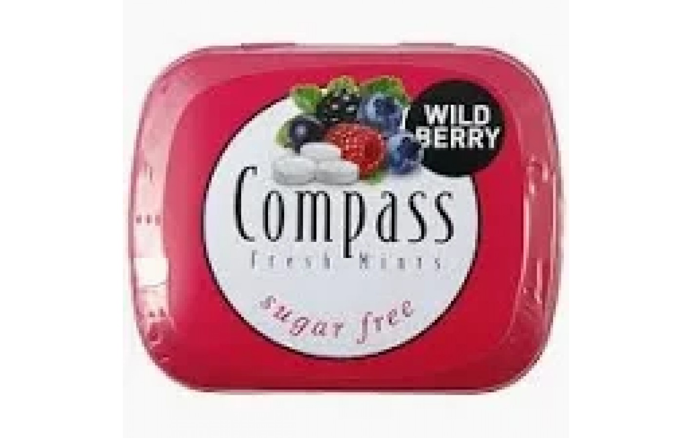 Льодяники БЕЗ САХАРА Лісова ягода Compass wild berry 14 г Німеччина