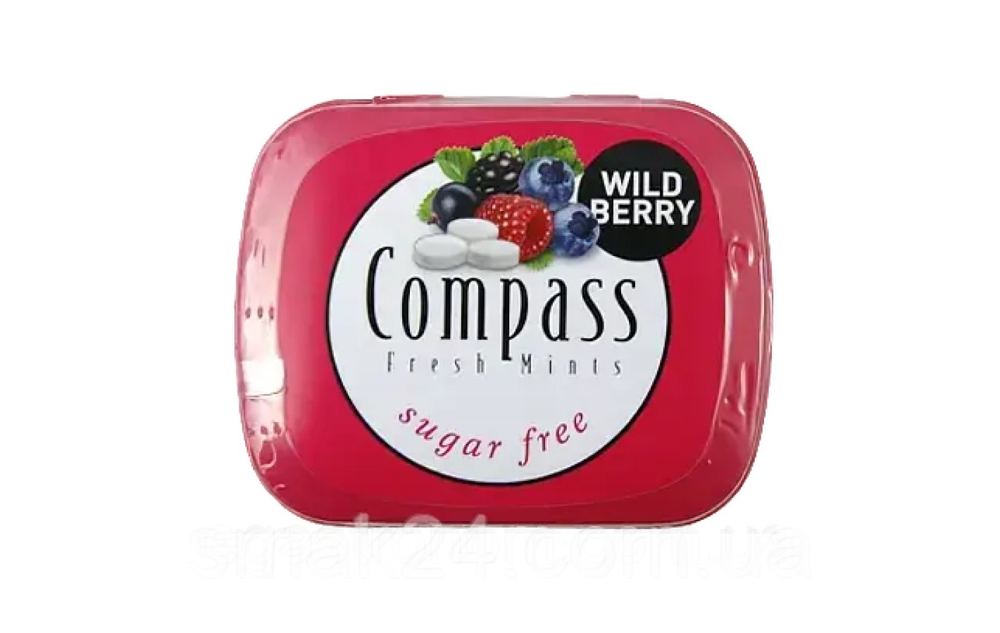 Льодяники БЕЗ САХАРА Персик Compass peach 14 г Німеччина
