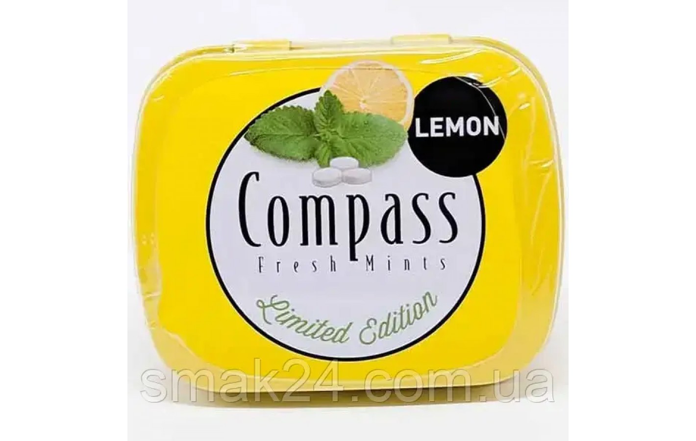 Леденцы БЕЗ САХАРА Лимон Compass Lemon 14 г Германия