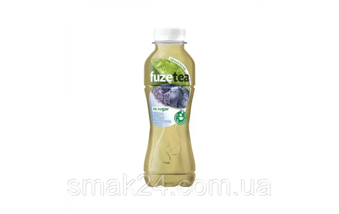 Холодный зеленый чай со вкусом лаванда и зеро Fuze Tea 0.5л ПЭТ