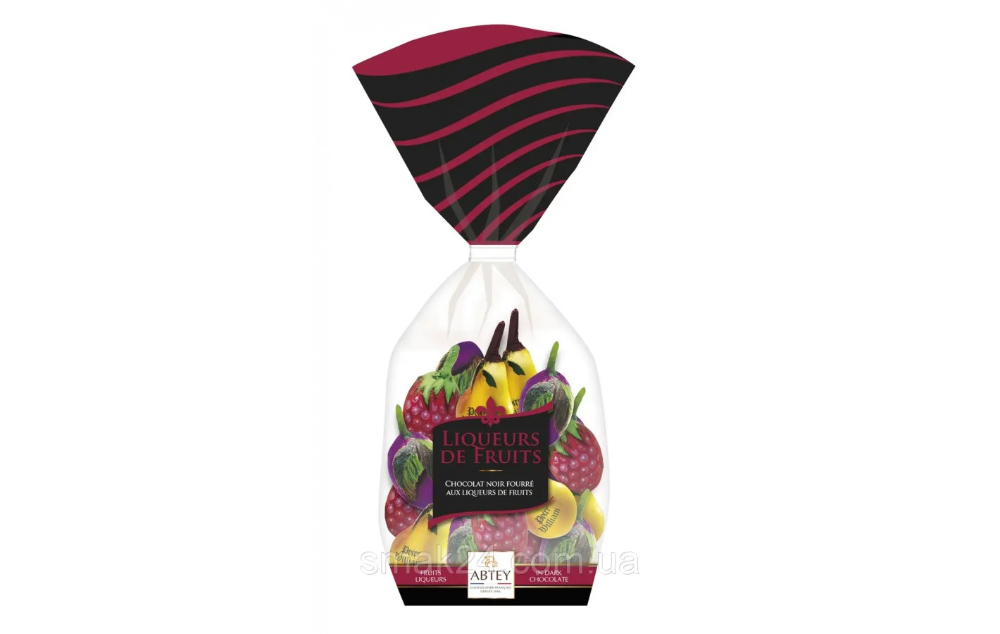 Конфеты  с фруктовыми ликерами LIQUEURS DE FRUITS ABTEY  200 г  Франция