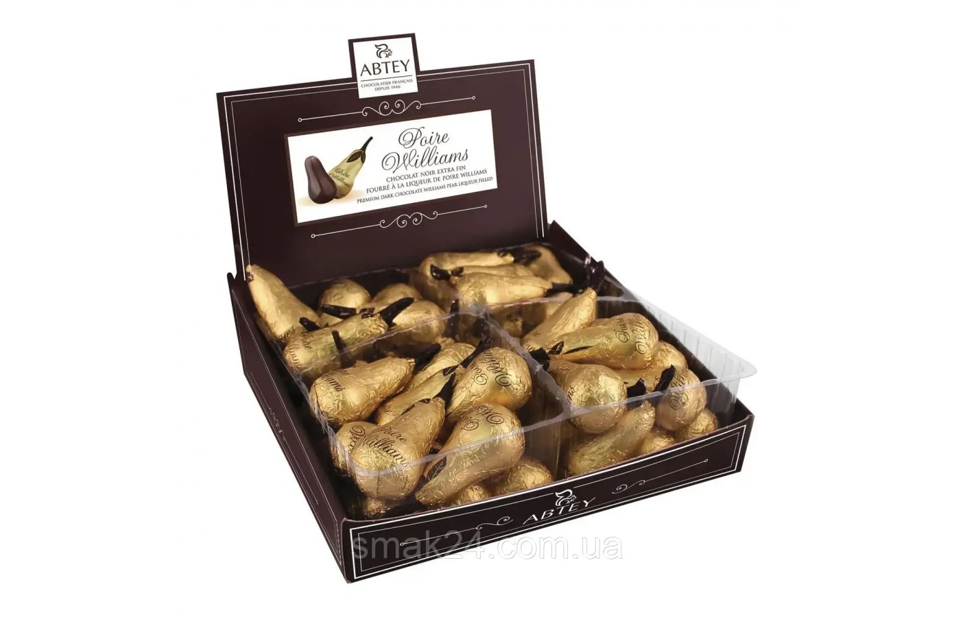 Конфеты  Груша с Ликером Pears Williams 48 Abtey 960 г  Франция