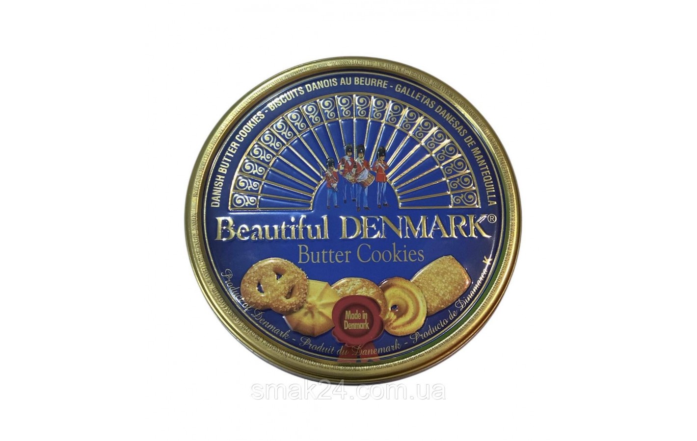 Печенье датское ассорти Beautiful Denmark в ж/б 150 г Дания