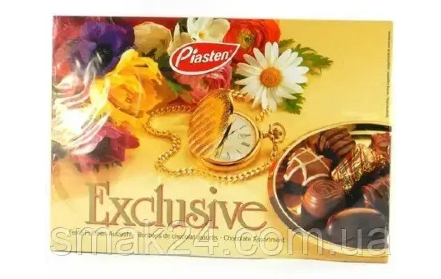 Конфеты шоколадные  Эксклюзив Ассорти  Piasten Exclusive 180г Германия