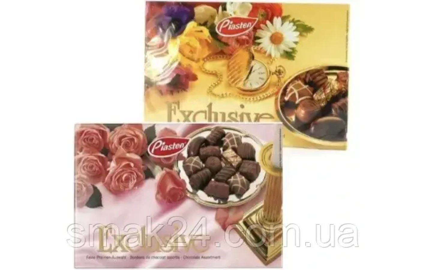 Конфеты шоколадные  Эксклюзив Ассорти  Piasten Exclusive 180г Германия