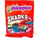 Желейні цукерки БЕЗ ГЛЮТЕНА Акули Dulceplus Sharks 100 г Іспанія