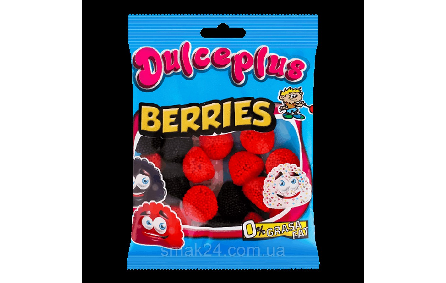 Желейные конфеты Малинки Dulceplus Berries 100г Испания