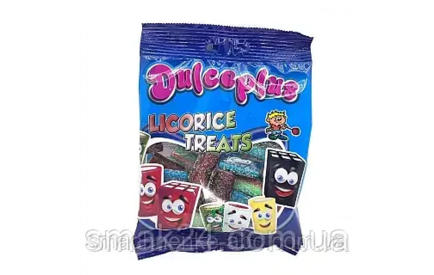 Желейні цукерки Лакричні ласощі Dulceplus Licorice treats 100 г Іспанія