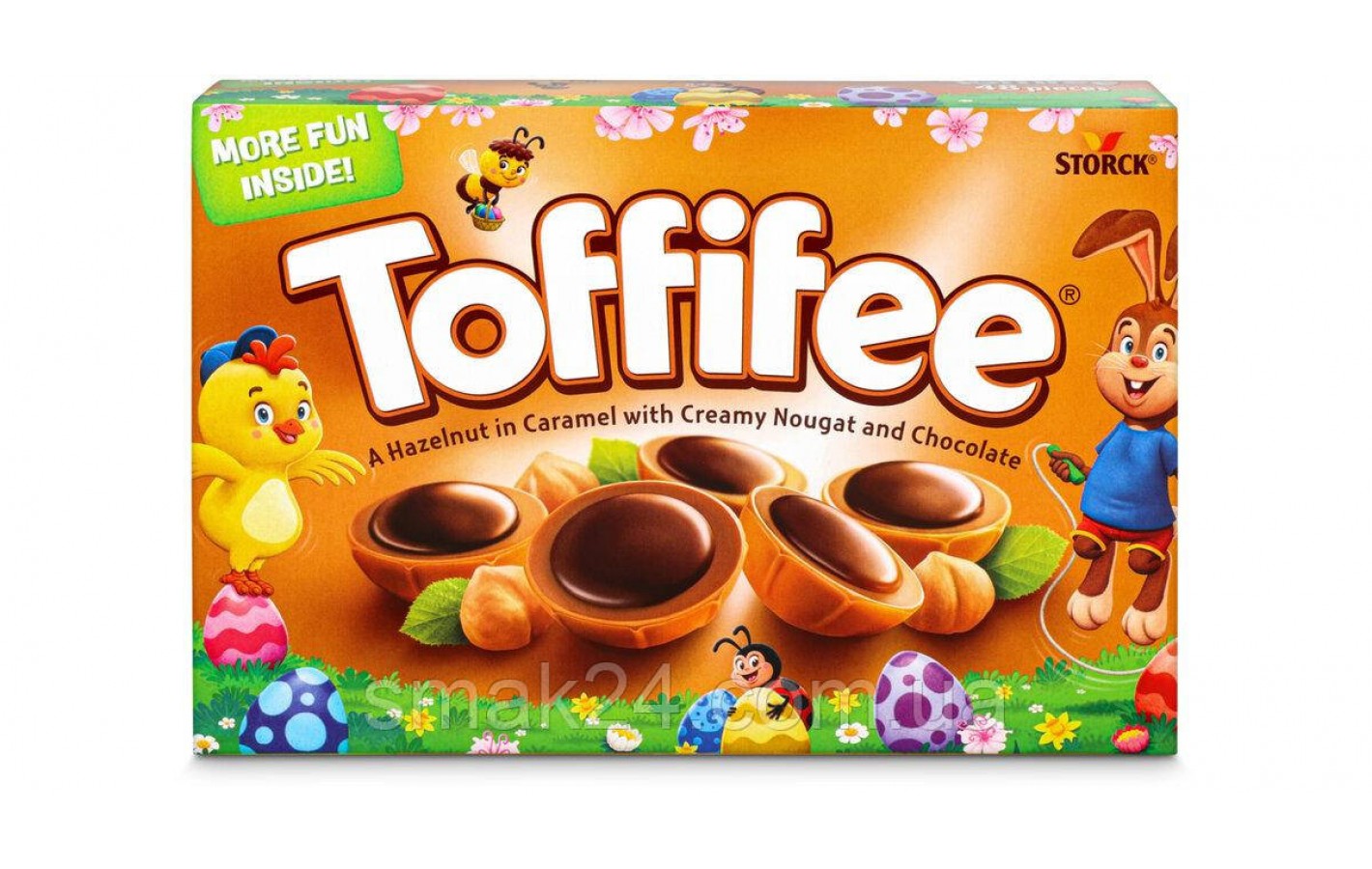 Конфеты Toffifee фундук в карамели с кремовой нугой и шоколадом (2шт х 200г) 400г Германия