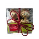 Шоколадные конфеты с ореховой нугой Божьи коровки Favorina (16шт) 100г Германия