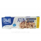 Тунець у соняшниковій олії Didi Atun migas en aceite de girasol (6х60 мл) 360 мл Іспанія
