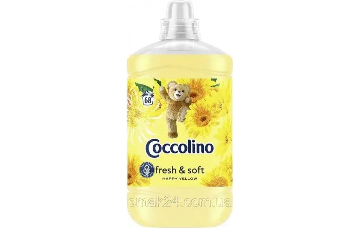 Кондиционер-ополаскиватель для белья  Coccolino Fresh-Soft 1,7л Нидерланды
