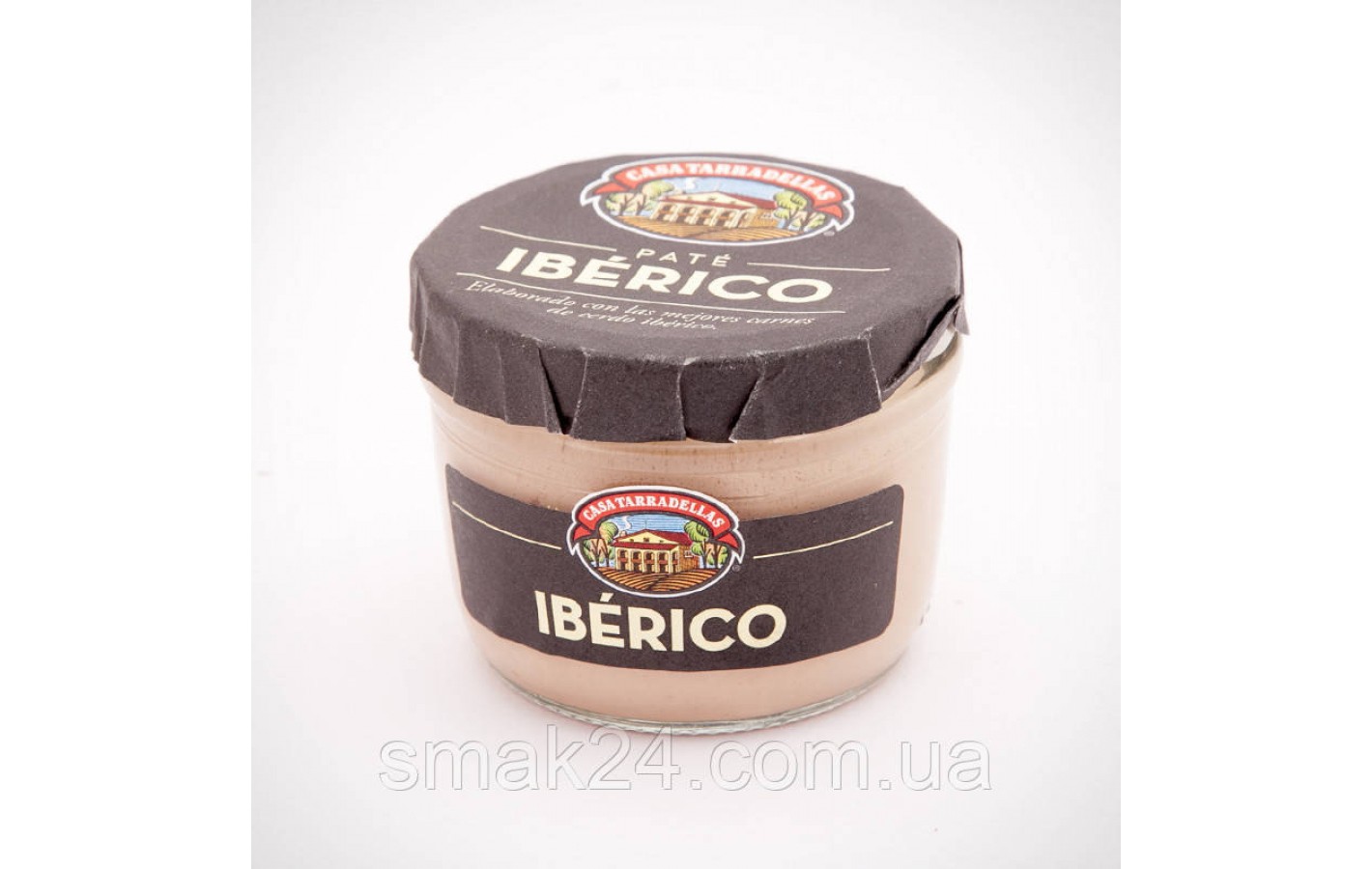 Паштет без глютену з індійської свині Pate Iberico Casa Tarradellas 125 г Іспанія