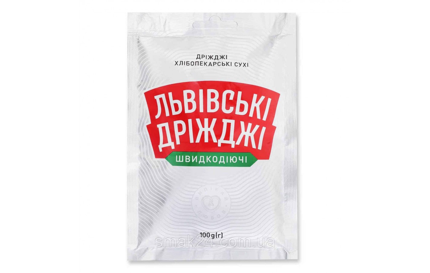 Дрожжи сухие активные Львовские 100г Украина