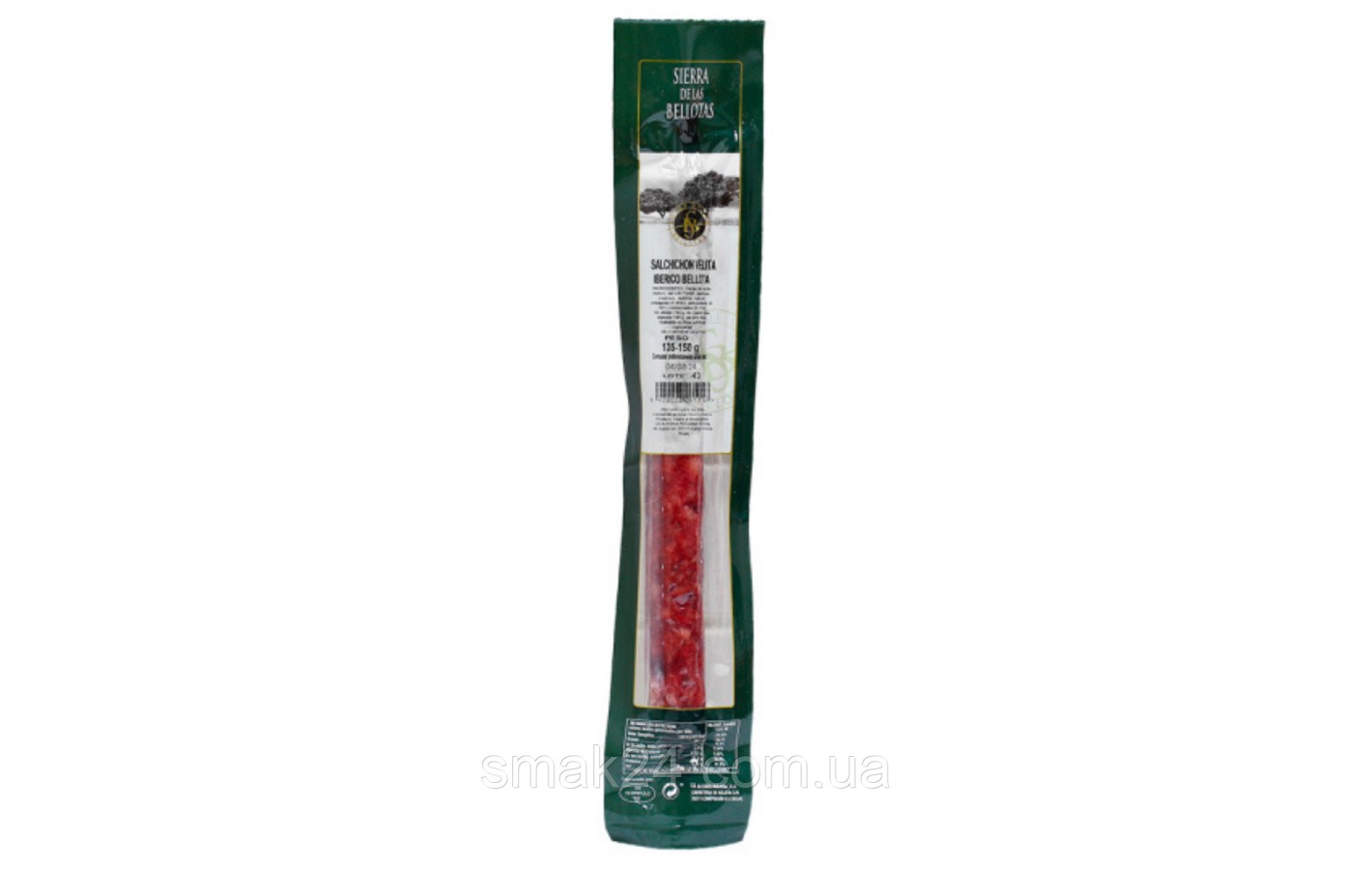 Колбаса САЛЬЧИСОН Salchichon Velita iberico bellota 135-150г Іспанія