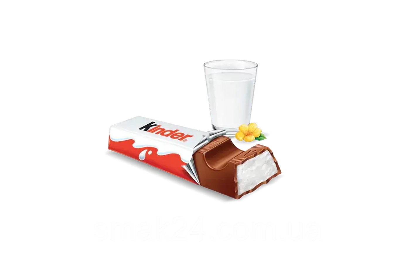 Шоколад молочный  Kinder Chocolate с молочной начинкой 50г (4х12.5г) Германия