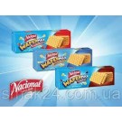 Вафлі молочні з полуничний смак NACIONAL Wafermax Strawberry 125 г Португалія