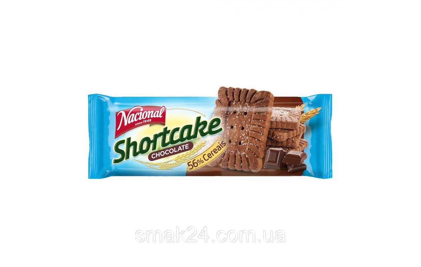 Печиво пісочне зернове з какао NACIONAL Shortcake Biscuits 180 г Португалія