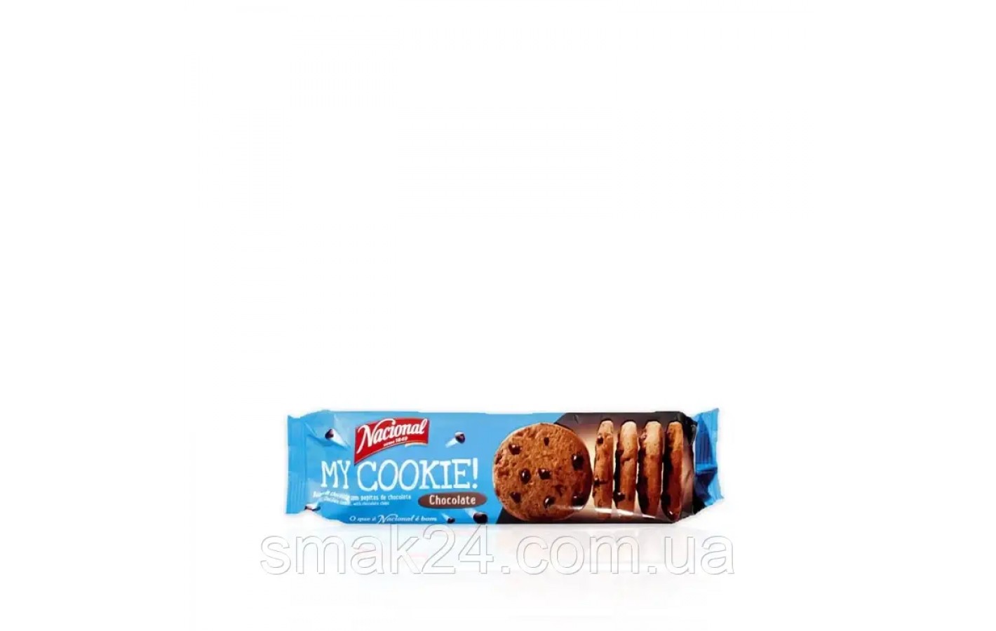 Печиво шоколадне зі шматочками шоколаду NACIONAL MY COOKIE CHOCOLATE 150 г Португалія