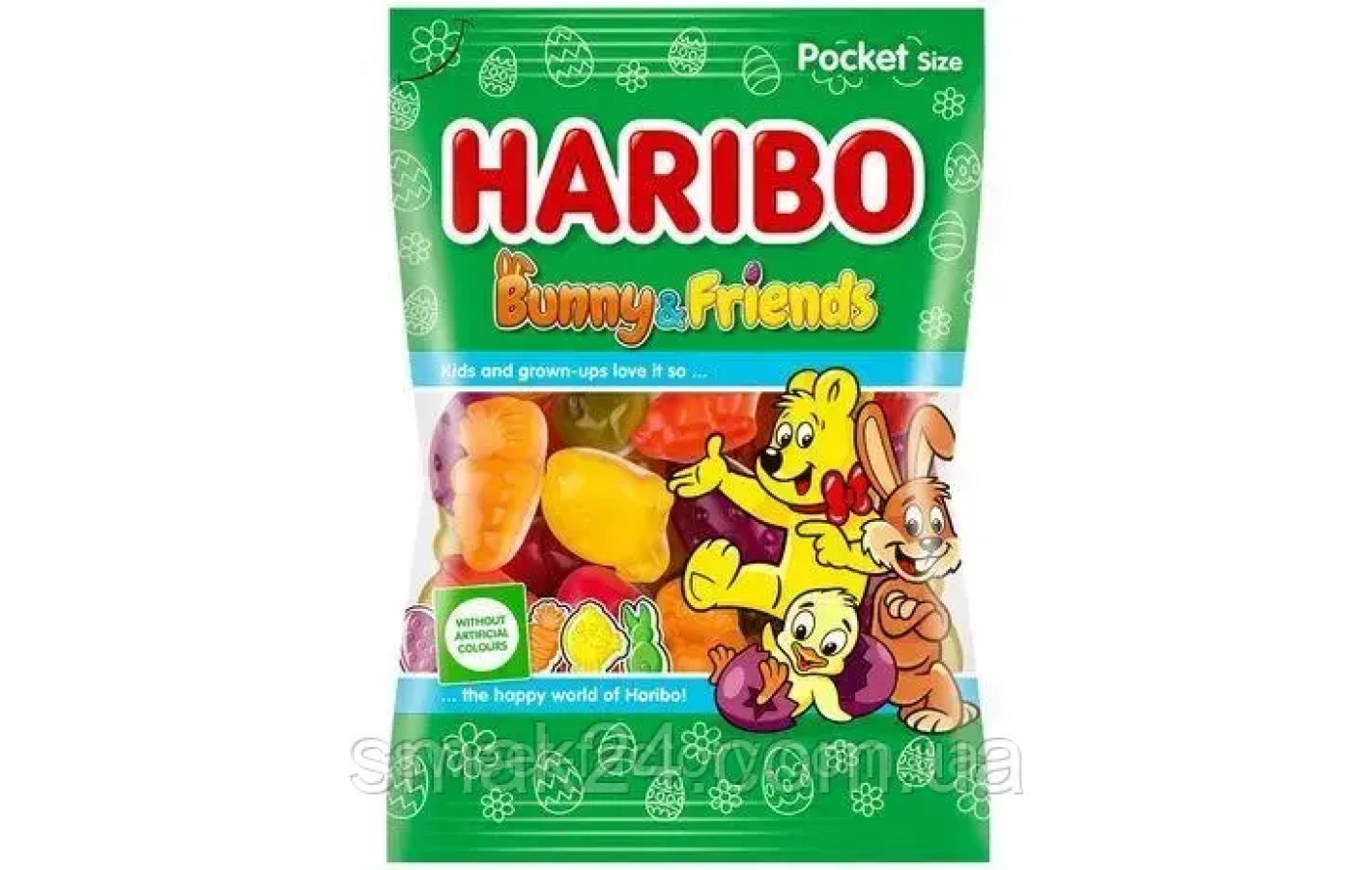 Желейные конфеты Кролик и друзья Haribo Bunny & Friends175г  Германия