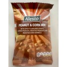 Микс жаренных арахиса и кукурузы, хрустящие, с острым вкусом Alesto Mix 150г Польша