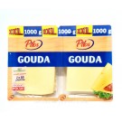 Сир слайсами Гауда без консервантів Pilos Gouda 1 кг (2штх500г) Польща