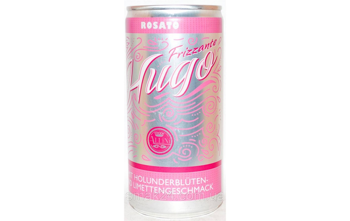 Вино игристое белое (бузина, лайм) HUGO Frizzante  Bianco полусладкое 6.9% 200мл Германия