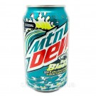 Напиток сильногазированный Mountain Dew Baja Blast 330мл ж/б США