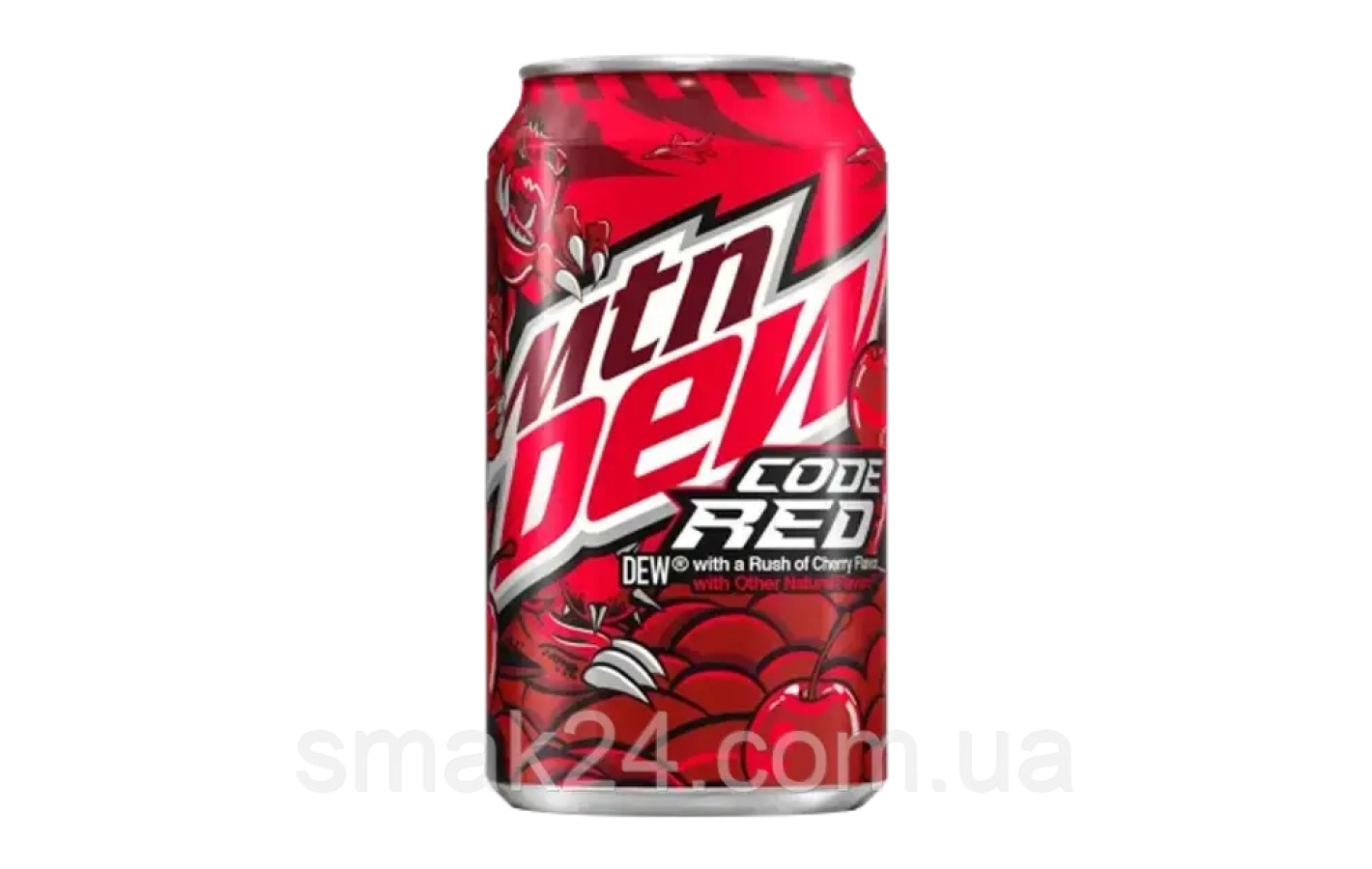 Напій сильногазований Mountain Dew Code Red 330 мл ж/б США