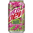 Напій сильногазований Mountain Dew Major Melon 330 мл ж/б США