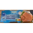 Филе тунца в собственном соку Nixe fillets from real skipjack tuna 3x80г  Германия