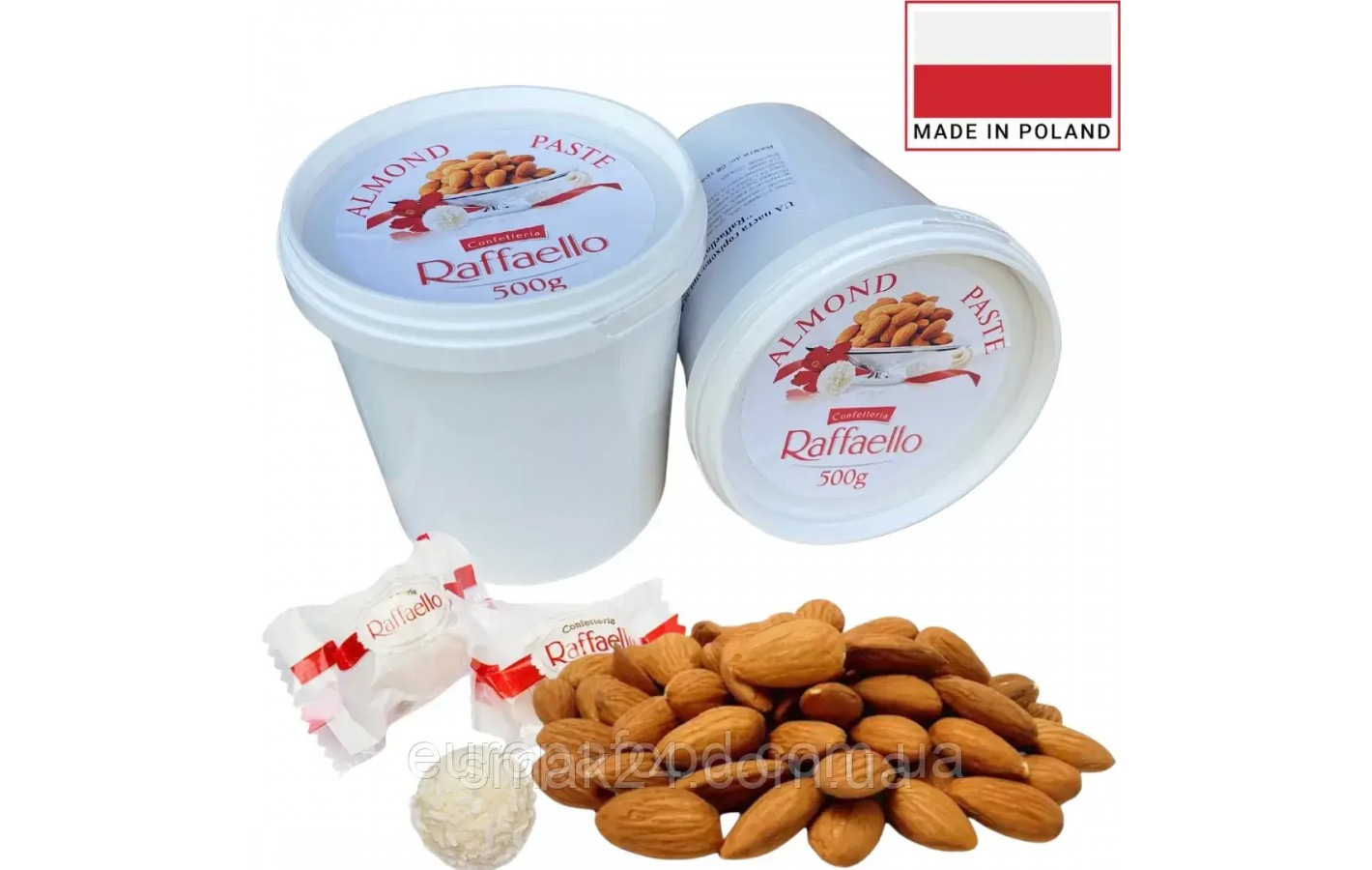 Шоколадная паста (крем) с миндалем Raffaello Польша 500г