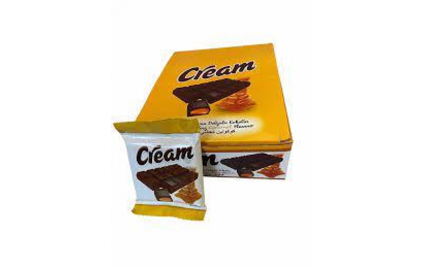 Шоколад молочный с карамельным вкусом Cream Karamel Aroma AKAI 50г Турция