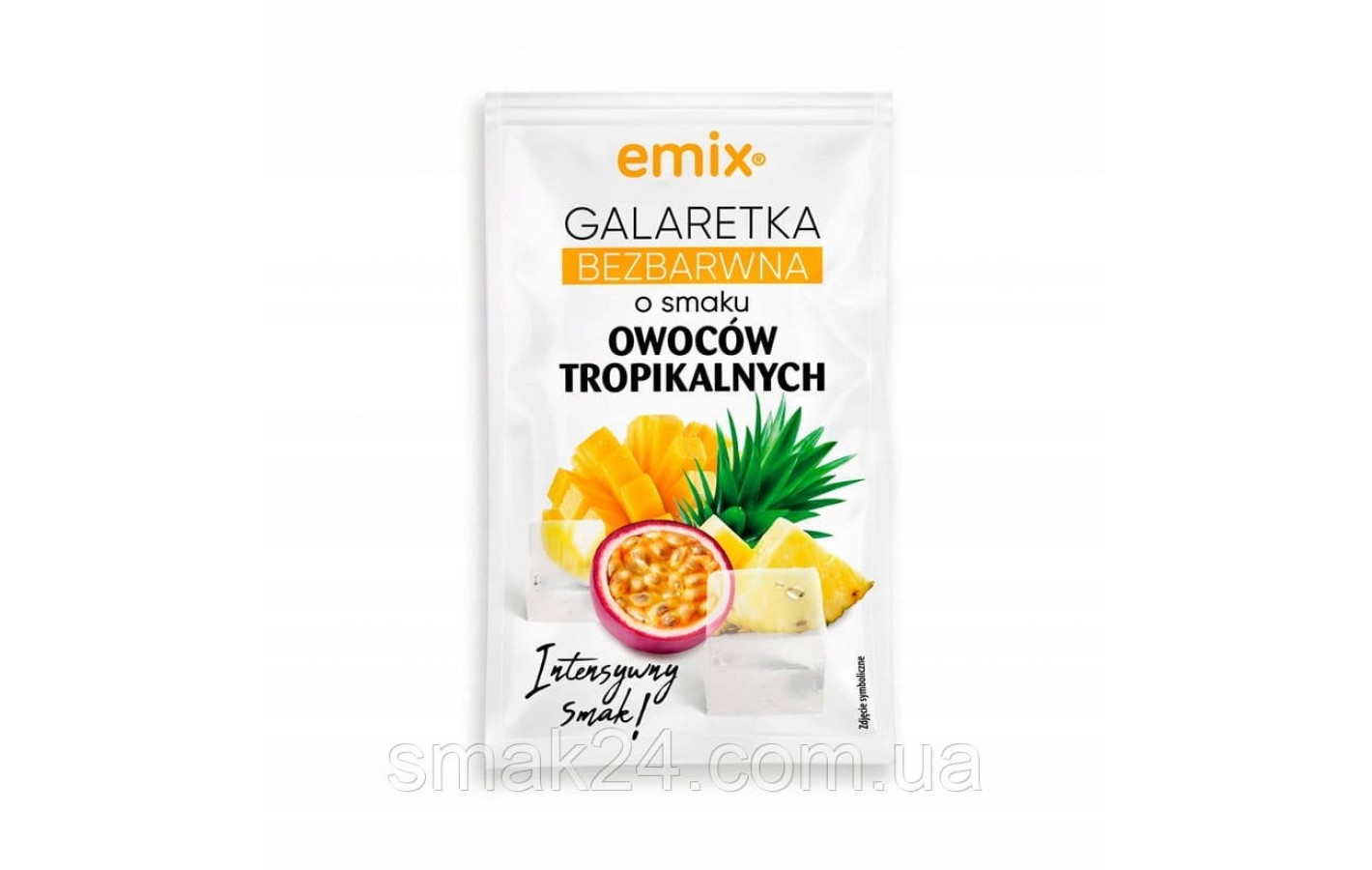Желе со вкусом тропик Emix Galaretka 75г Польша