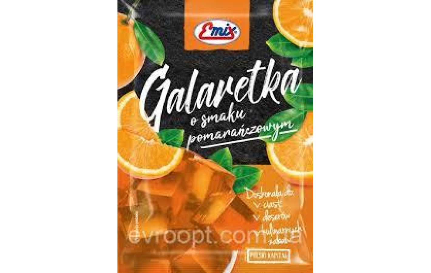 Галаретка (Желе) со вкусом апельсина Emix Польша 79г