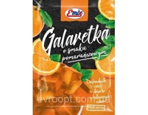 Галаретка (Желе) со вкусом апельсина Emix Польша 79г
