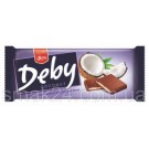 Молочна кондитерська плитка з кокосовою начинкою Deby 90 г Польща