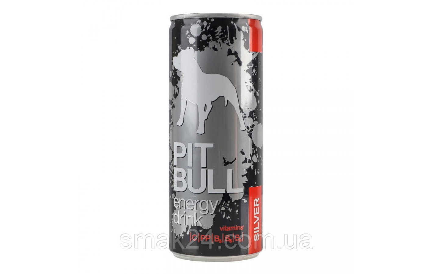 Энергетический напиток Pit Bull Energy Drink Silver 250мл Украина