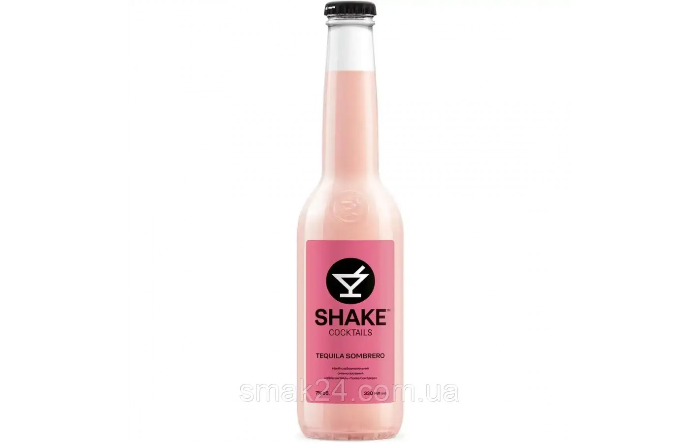 Напиток слабоалкогольный Shake Cocktails Tequila Sombrero 7% 330 мл ст/б Украина