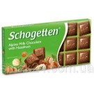 Шоколад молочний із фундуком Schogetten Alpine Milk with Hazelnuts 100 г, Німеччина