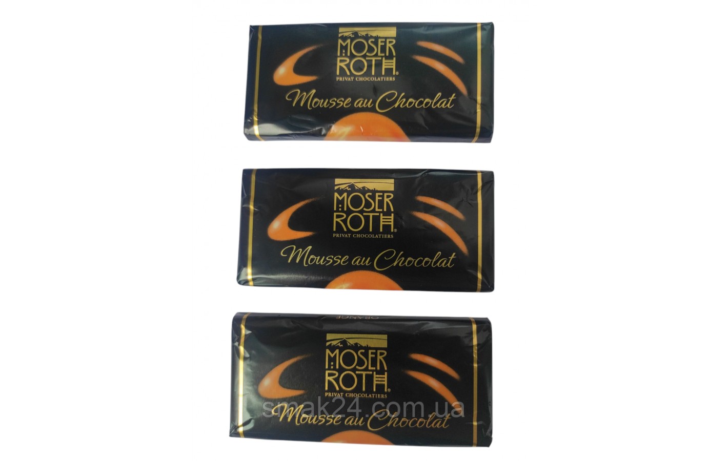 Шоколад черный Moser Roth Mousse Au Chocolat Orange 30г Германия