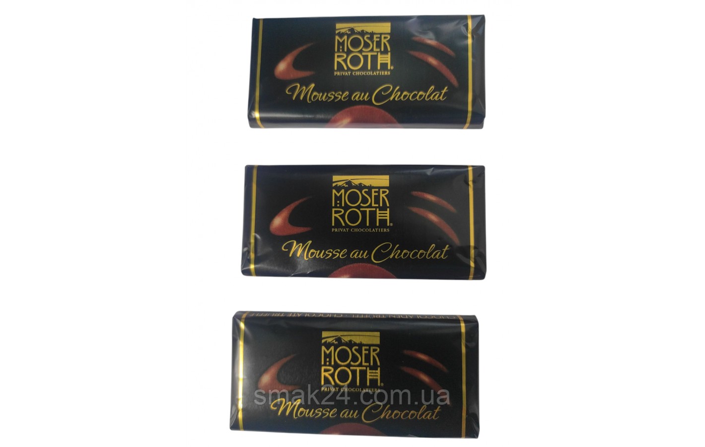 Шоколад черный Moser Roth Mousse Au Chocolat Chocoladen-Truffel 30г Германия