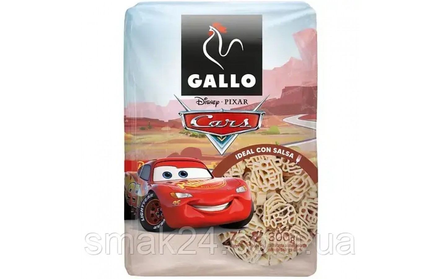 Макаронные изделия Gallo Disney Cars 300 г Испания