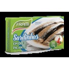 Сардины пикантные в масле Frami 120/90г Португалия