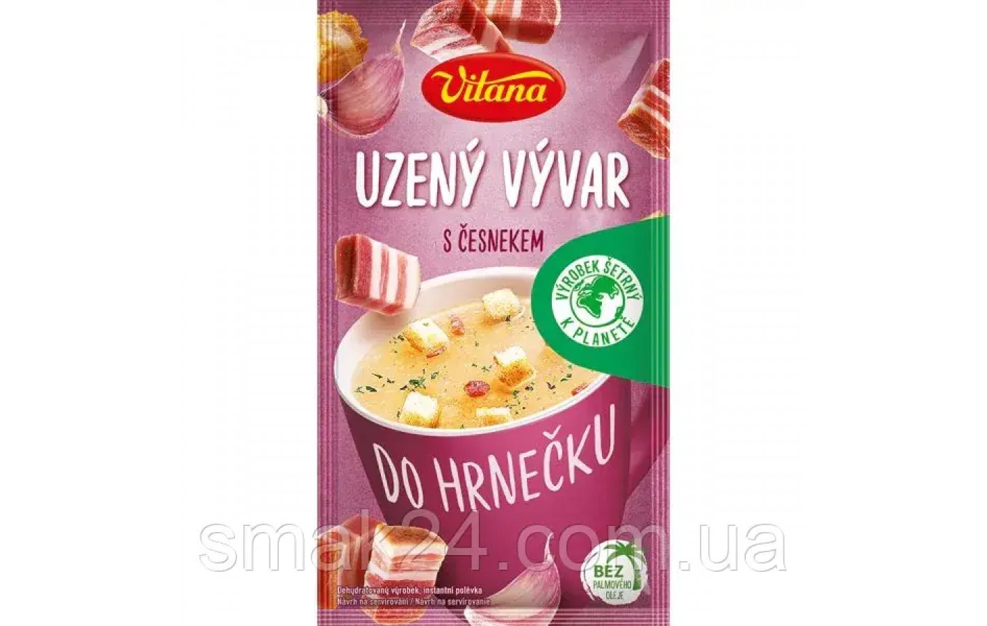 Суп в кружке бекон с чесноком VitanaUzeny Vyvar 25г Чехия