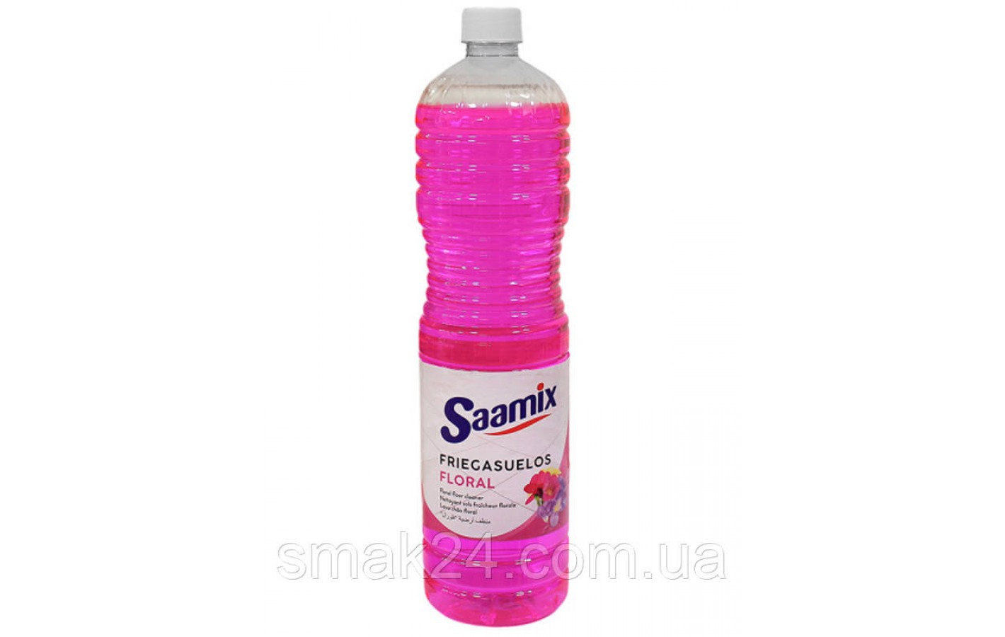Средство для мытья пола Цветочный Saamix Friegasuelos Floral 1.5л Испания