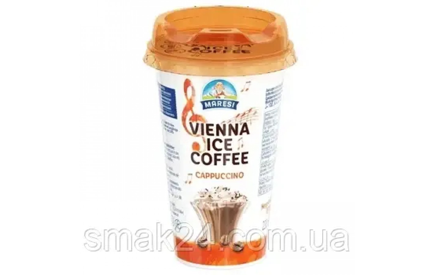 Холодный кофе с молоком без сахара Maresi Vienna Ice Coffee Cappuccino 230мл Австрия