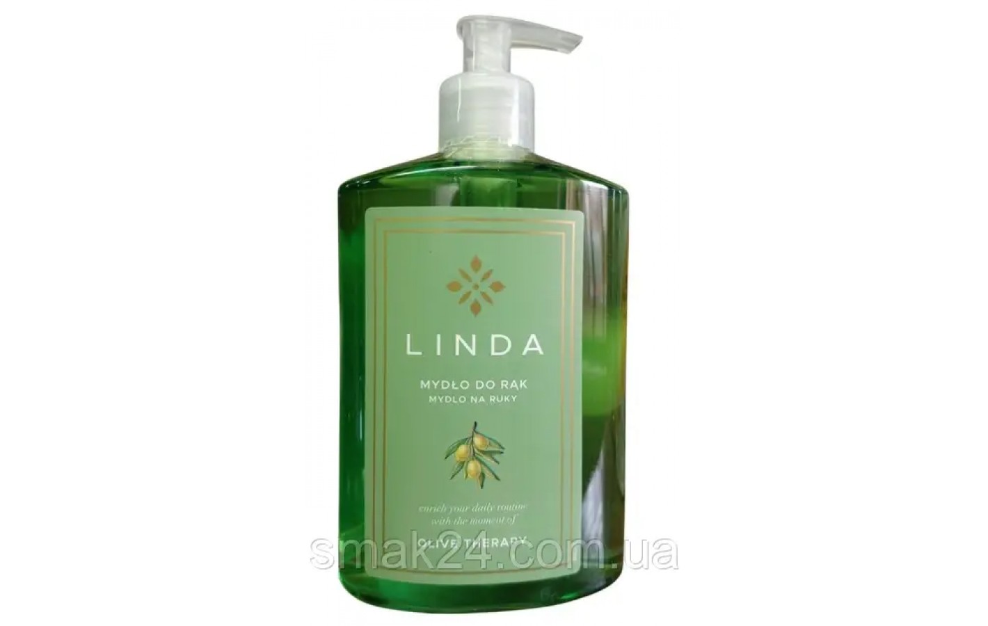 Жидкое мыло Оливка Linda 500мл Польша