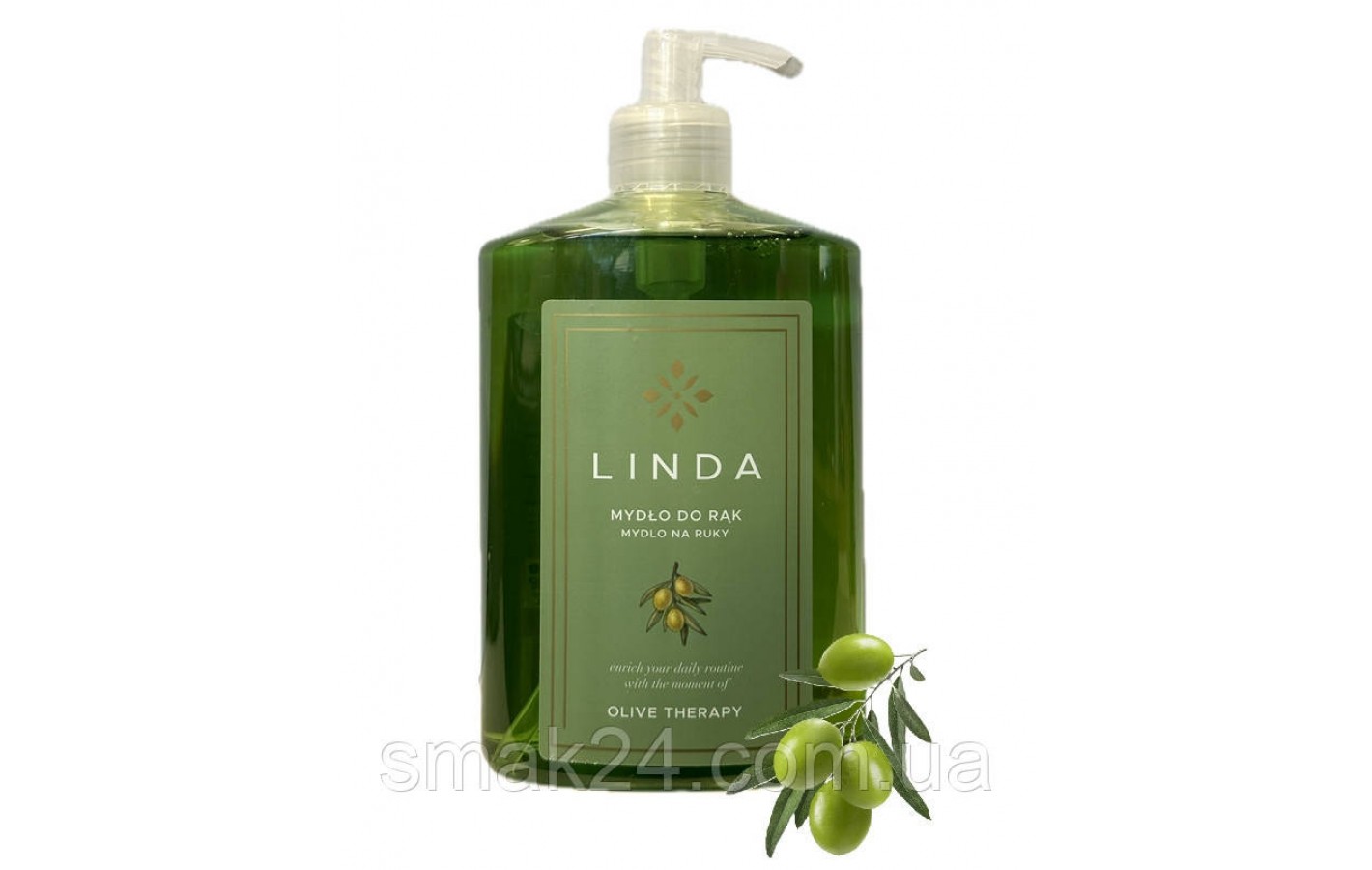 Жидкое мыло Оливка Linda 500мл Польша
