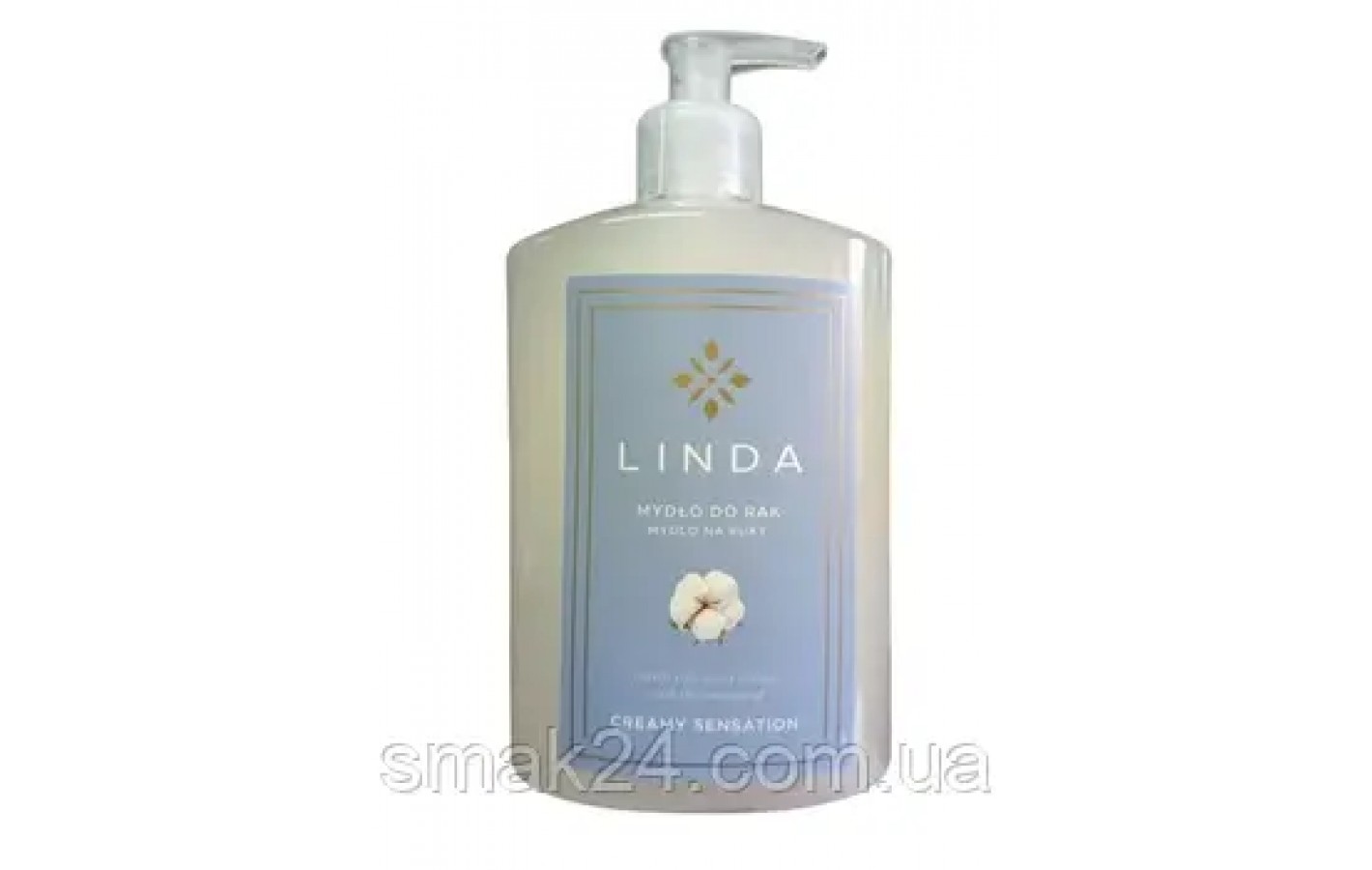 Жидкое мыло Хлопок Linda Creamy sensation 500мл Польша